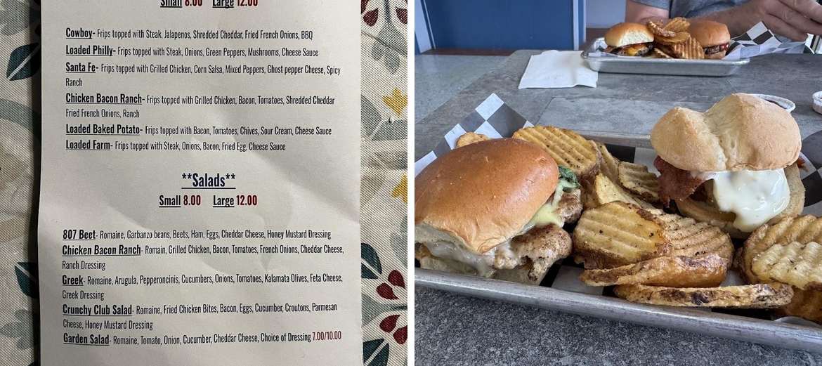 Bravo Sliders-N-Bites Menu